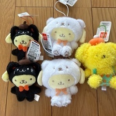 ポムポムプリン　ぬいぐるみ　