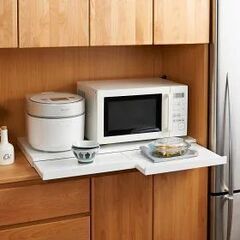 レンジ下スライドテーブル　幅８０㎝　高さ４．５㎝