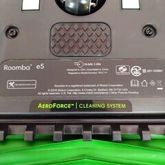 Roomba/ルンバ ロボット掃除機 e5 2018年製/8Jの画像