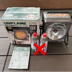 キャンプ用品　ユニフレーム　ハンディガスヒーター 