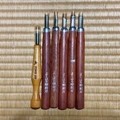 彫刻刀　５本の画像