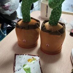 【新品】ダンシングサボテン　言葉をオオム返しをする＆局は色々💖多...