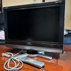 SHARP 液晶テレビ 20V型の画像