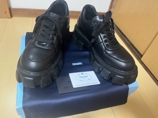 【値段交渉可能】厚底　スニーカー　プラダ　PRADA 　26cm サブカル　地雷