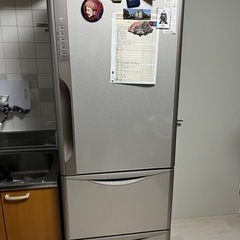 HITACI冷凍冷蔵庫：3ドア 定格内容積365L（R-S370...