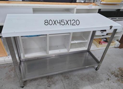 現在お話し中　ステンレス作業台✨家具 テーブル
