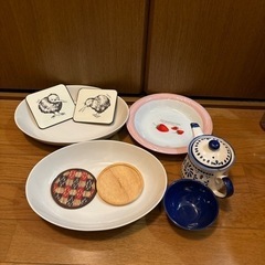 お皿・コースター・急須セット