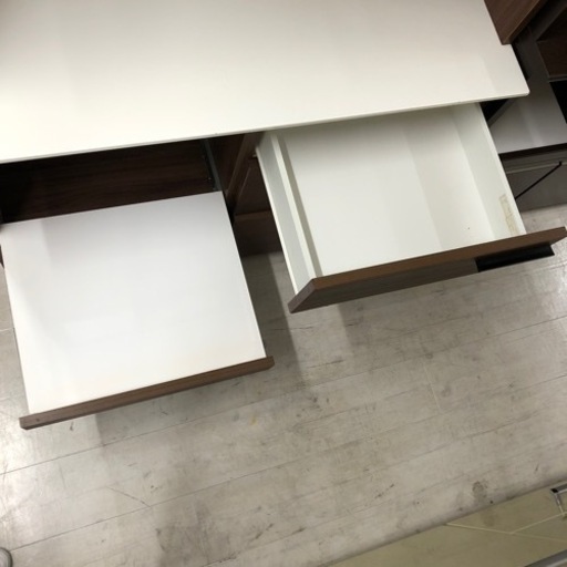 ニトリレンジボード3枚扉アモネブラウン【トレファク堺福田店】