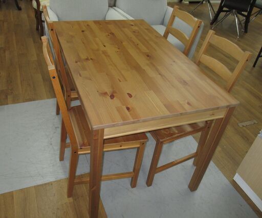 IKEA JOKKMOKK テーブル＆チェア4脚 ダイニング5点セット 引取り限定