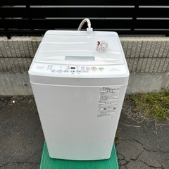 中古美品　AQUA（アクア） 全自動洗濯機 AQW-KS6P(W)　ホワイト　洗濯容量：6.0kg　【ケーズデンキオリジナルモデル】