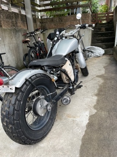 【取り引き中】バイク　TW200 2JL カスタム　アメリカン