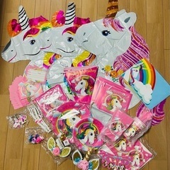 ベビー・キッズ　ユニコーン🦄バースデーパーティーキットセット！