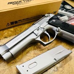 WA ベレッタ M92FS INOX ソルト ガスガンの画像