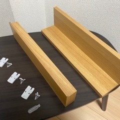 無印良品 壁につけられる　家具棚&長押セットの画像