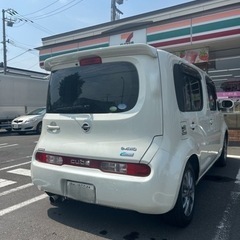 日産キューブ4WD平成22年式 車検ありの画像