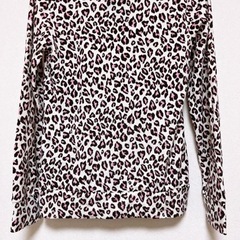 夢展望  ハート ヒョウ柄 カーディガンの画像