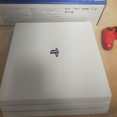 PS4PRO グレイシャー・ホワイト 1TB CUH-7200BB02