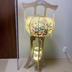お盆、提灯、の画像