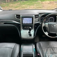 ◆車検R7年5月◆H24年アルファード◆Wサンルーフ◆純正8型ナビ◆フルエアロ◆の画像