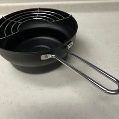 【決まりました】天ぷら鍋　ガス火　未使用の画像