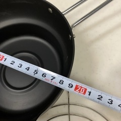 【決まりました】天ぷら鍋　ガス火　未使用の画像