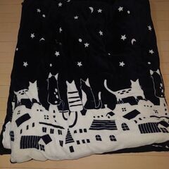 ☆コタツフトンセット（敷きのみでも大丈夫です）☆ねこ、星柄☆の画像