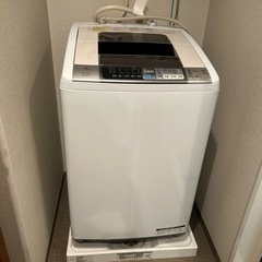 HITACHI  洗濯機 縦型 白