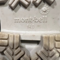 レインブーツ　長靴　 子ども
用　mont-bellの画像