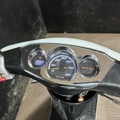 ★支払総額4.2万円★走行テスト済み！始動動画あり♪ ヤマハ ジョグDX エボ仕様 SA16J 3連メーター！2スト！オイル交換必要なし！フロントディスクブレーキ！カスタムベースに♪の画像