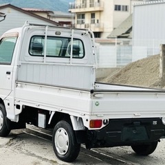 スバルサンバートラック4WD 車検2年付車検令和8年7月まで5MT/EL パワステエアコン付き ★走行39000KMの画像