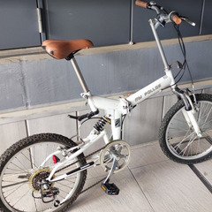折りたたみ自転車、無料で上げます。