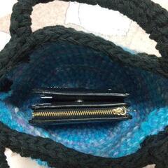 ハンドメイド マルシェバッグ譲ります。の画像