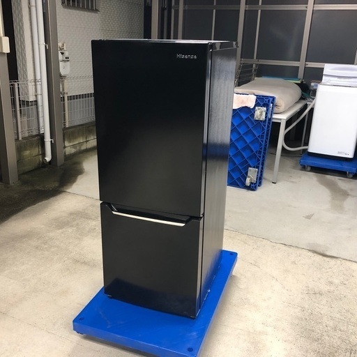 2021年製 ハイセンス冷凍冷蔵庫「HR-D15CB」150L パールブラック