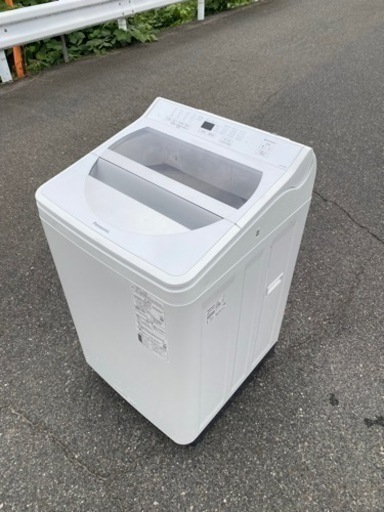 ☘️大阪市から阪南市まで配達設置無料美品パナソニック洗濯機8キロ　定価　93000円保証有り
