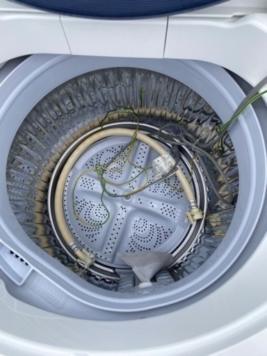 ?☘️大阪市から阪南市まで配達設置無料?シャープ洗濯機　5.5kg?保証有り