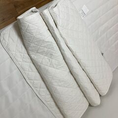 【完売で終了しました】無印良品　MUJI　脚付ポケットコイルマットレス・スモール（別売りの木製脚20cm付き）/2つありますの画像