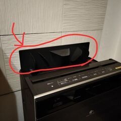 パナソニック空気清浄機　2017年製　開閉部　一部故障ありの画像