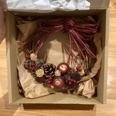 美品★ 秋っぽいリースの画像