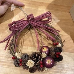 美品★ 秋っぽいリースの画像