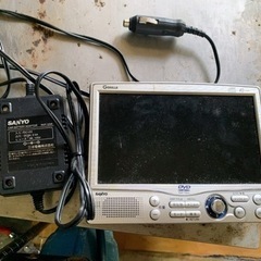 ポータブルDVDプレイヤー　 カーオーディオの画像