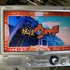 ポータブルDVDプレイヤー　 カーオーディオの画像