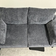 希少オシャレなグレーソファーの画像