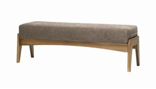 《早い者勝ち》《美品》《No.15 JOURNAL STANDARD FURNITURE ジャーナルスタンダードファニチャー ALVESTA LD FLAT BENCH アルベスタ フラットベンチ 幅120cm 》経堂