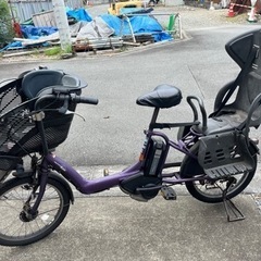 PAS kiss mini 電動自転車　リヤチャイルドシート付き