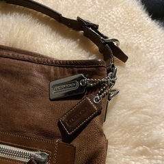 【COACH】本革バッグの画像