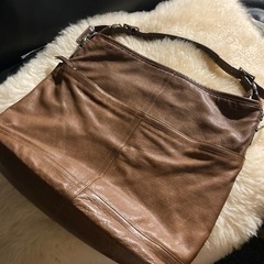 【COACH】本革バッグの画像