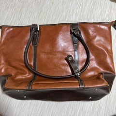 【使用感有り】レザーバッグ　
