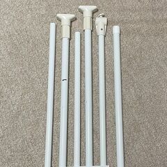 平安伸銅 突ぱり間仕切りカーテンポール　ワイド/TNP-6の画像