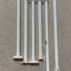 平安伸銅 突ぱり間仕切りカーテンポール　ワイド/TNP-6の画像