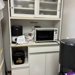 【限定半額SALE！即決で4000円】食器棚　キッチンボード　